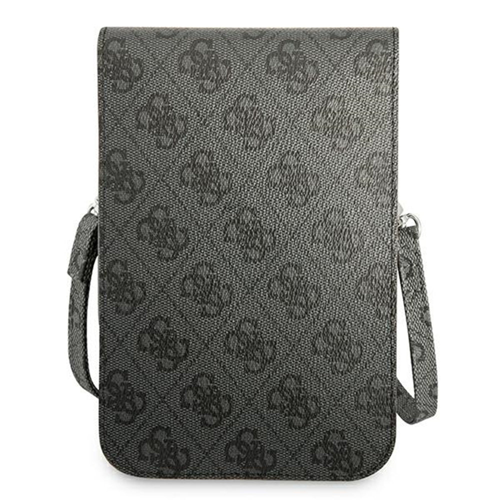 Guess - Universal Phone Pouch Zip Triangle 4G (GUWBP4TMGR) - Universal, Adjustable Strap, Eco-Leather, 2 Large, 4 Small 