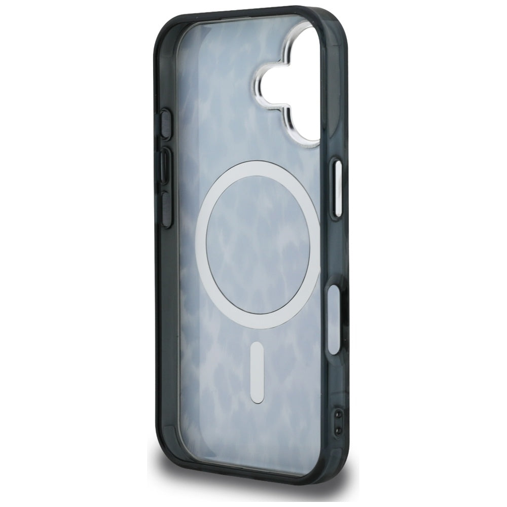 Karl Lagerfeld - IML Leopard Pattern MagSafe (KLHMP16SHDLEOICK) - iPhone 16 - Black