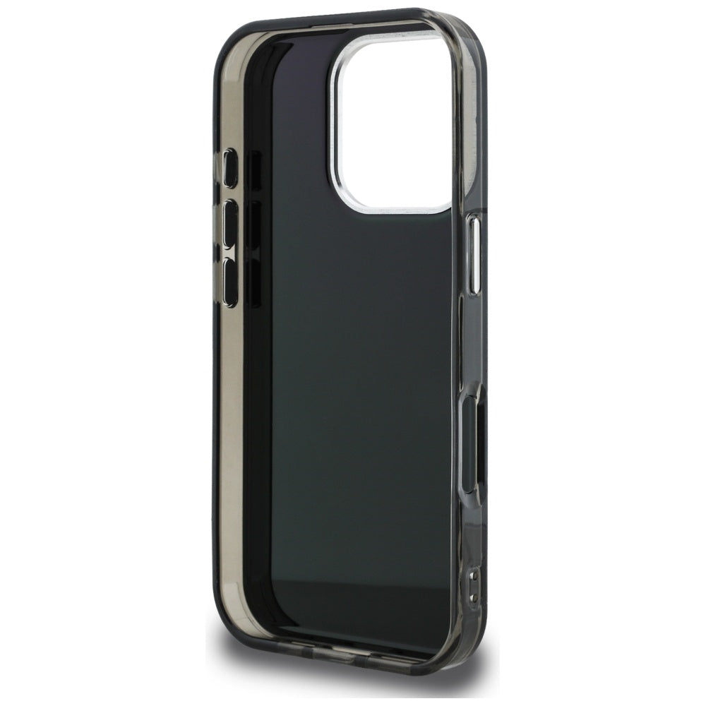 Karl Lagerfeld - IML Aquarelle Karl & Logo MagSafe (KLHCP16LHMKIAQK) - iPhone 16 Pro - Black