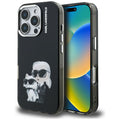 Karl Lagerfeld - IML Aquarelle Karl & Choupette (KLHCP16XHMKCAQK) - iPhone 16 Pro Max - Black