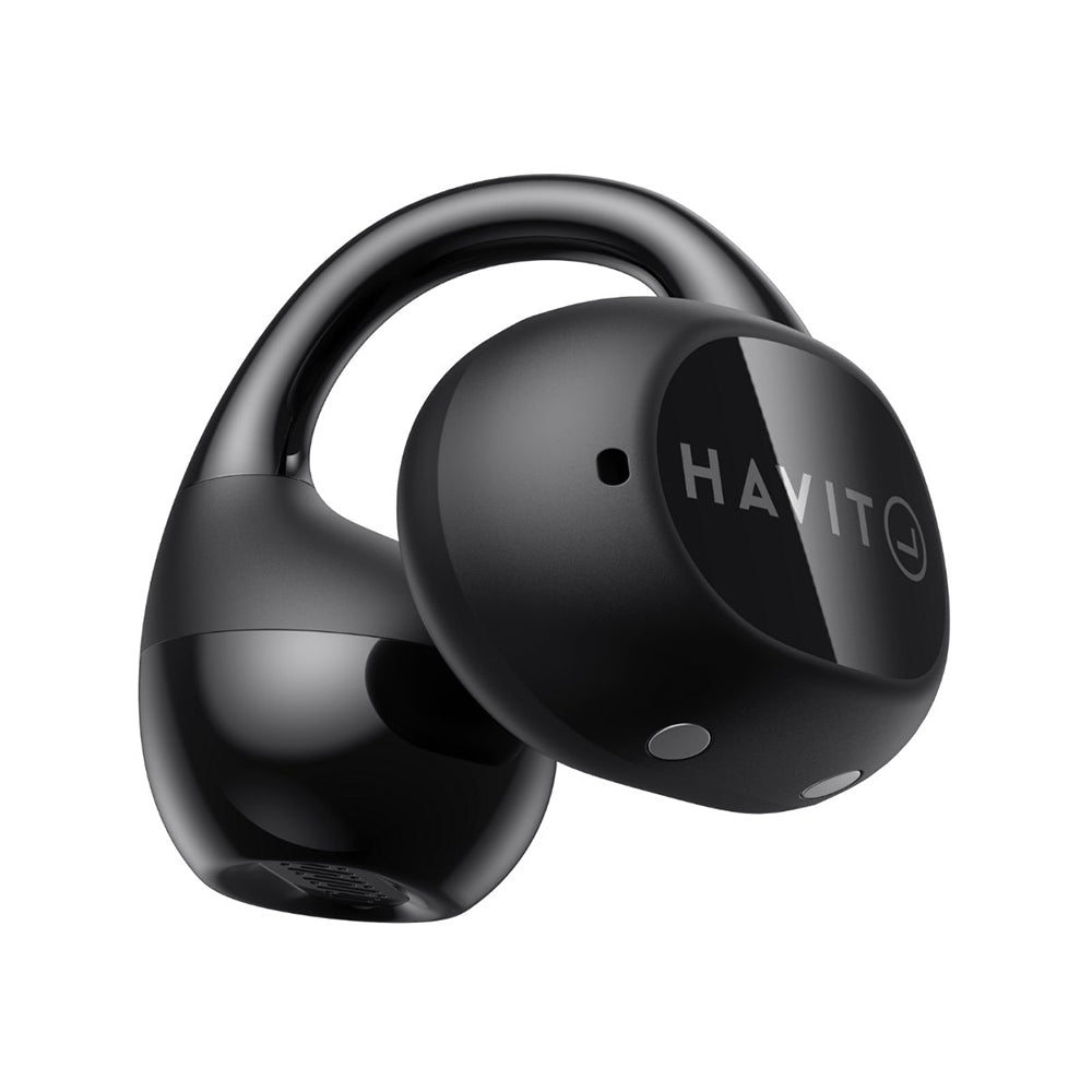 Havit - Wireless Earbuds (OWS916) - Type-C, Bluetooth 6.0, ENC, 2 Microphones, IPX5, 400mAh, Spatial Audio, Life App - G