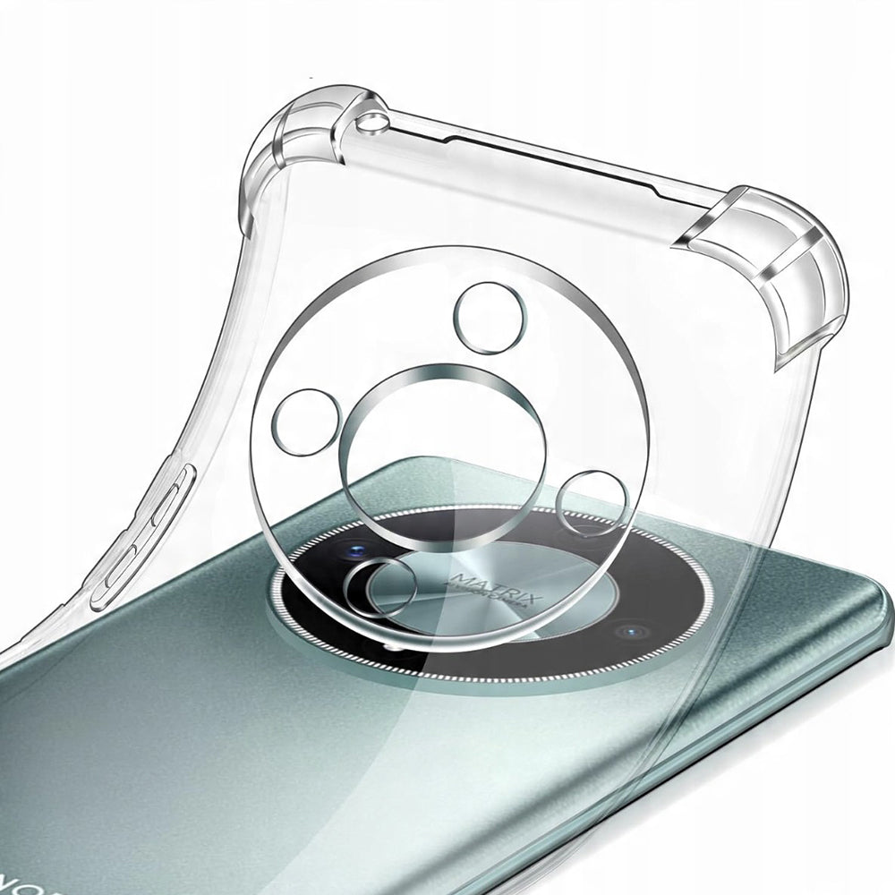 Techsuit - Shockproof Clear Silicone - Honor Magic8 Lite - Clear