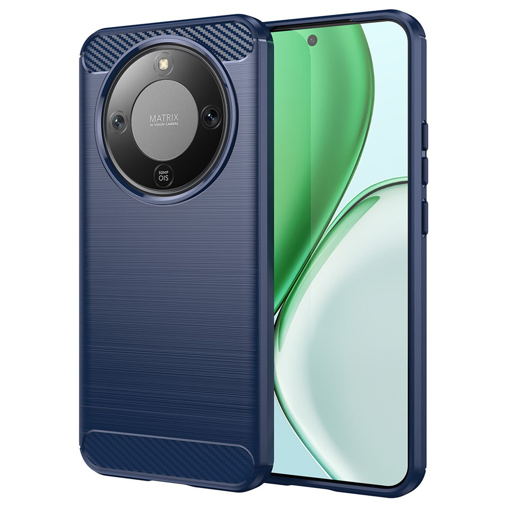 Techsuit - Carbon Silicone - Honor Magic8 Lite - Blue