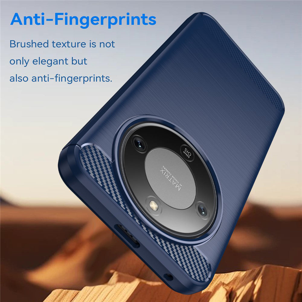 Techsuit - Carbon Silicone - Honor Magic8 Lite - Blue