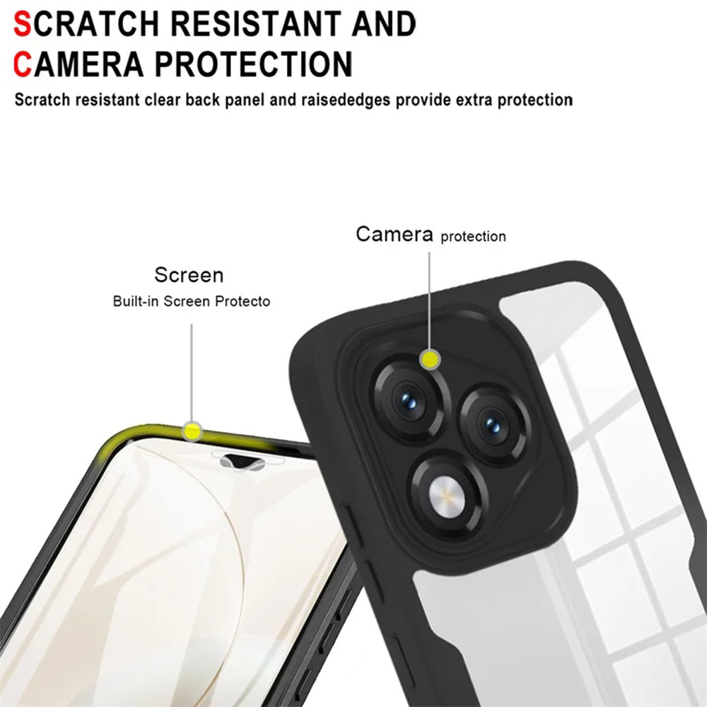 Techsuit - ColorVerse 360 Series + Screen Protector - Honor X5c Plus - Purple