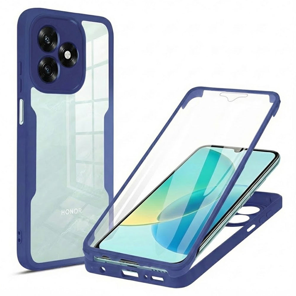 Techsuit - ColorVerse 360 Series + Screen Protector - Honor X5c Plus - Blue