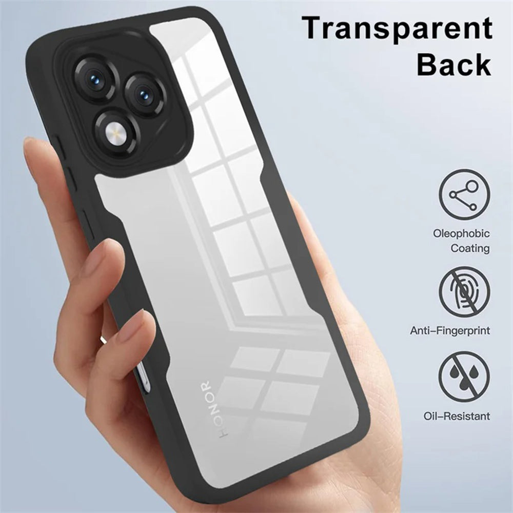 Techsuit - ColorVerse 360 Series + Screen Protector - Honor X5c Plus - Black