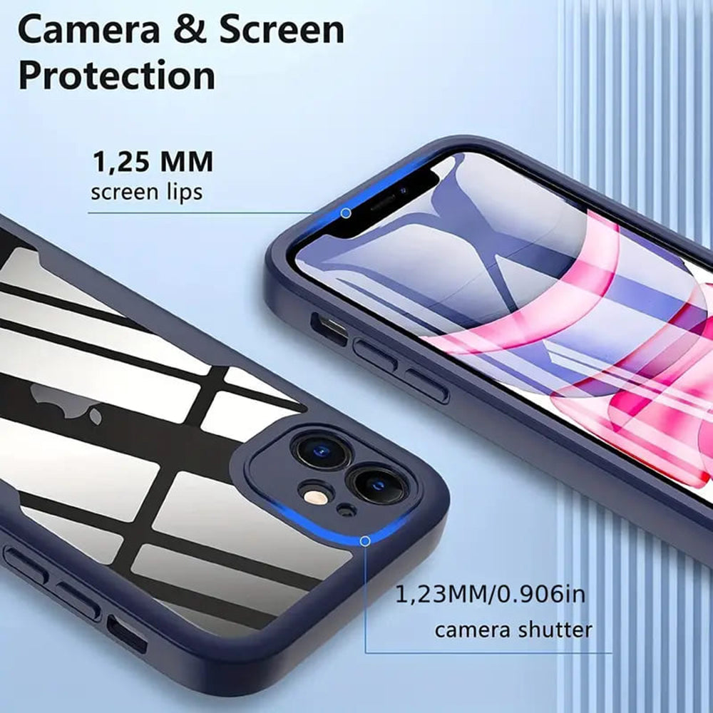 Techsuit - ColorVerse 360 Series + Screen Protector - Realme Note 70T - Blue
