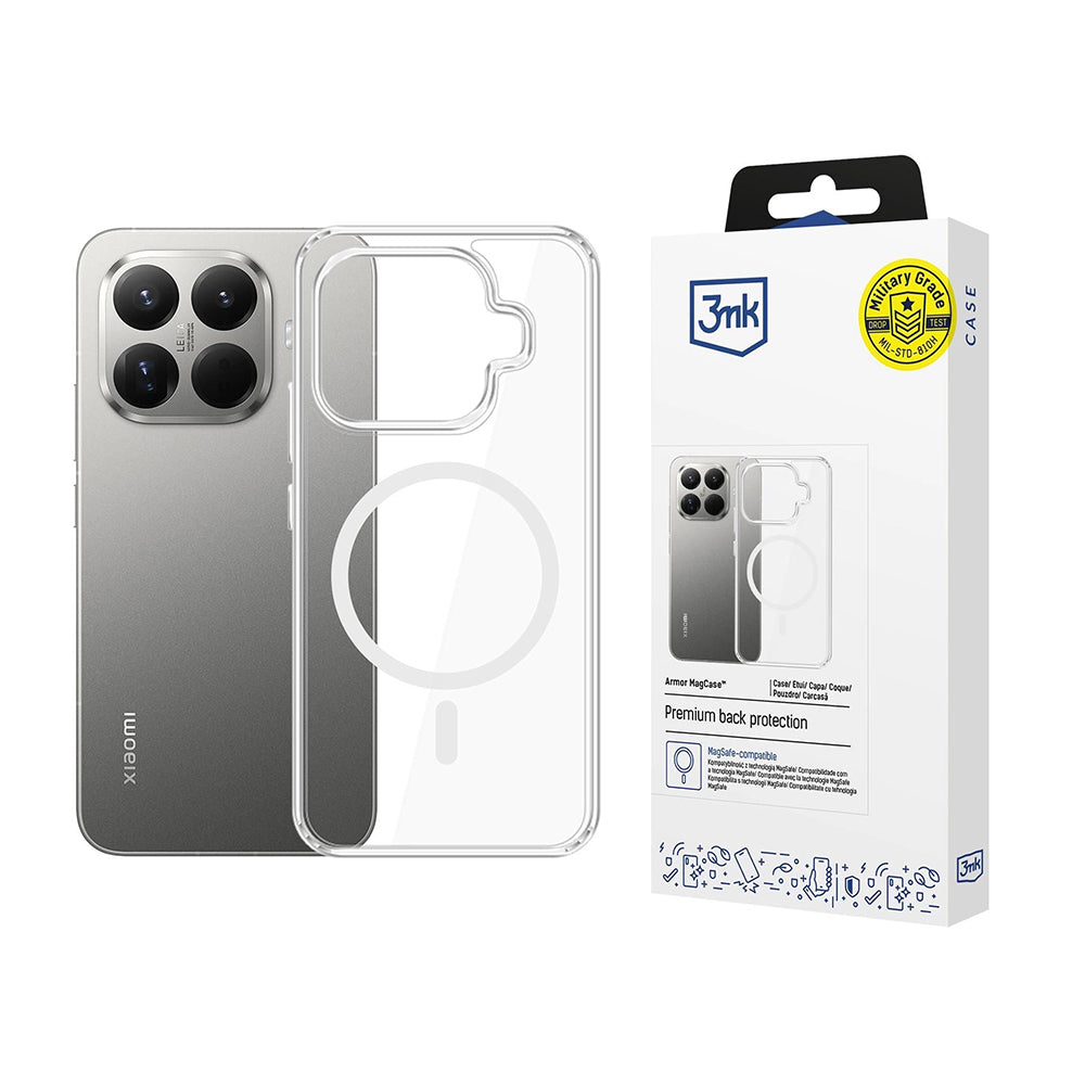 3mk - Armor MagCase - Xiaomi 15T Pro - Transparent