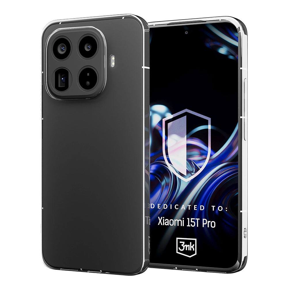 3mk - Clear Case - Xiaomi 15T Pro - Transparent