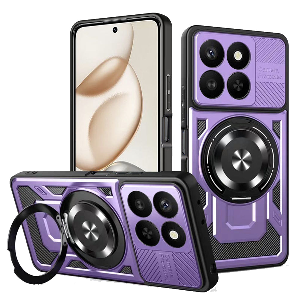 Techsuit - RuggedCam - Honor 400 Smart 5G / 400 Smart 4G / X7d 4G - Purple