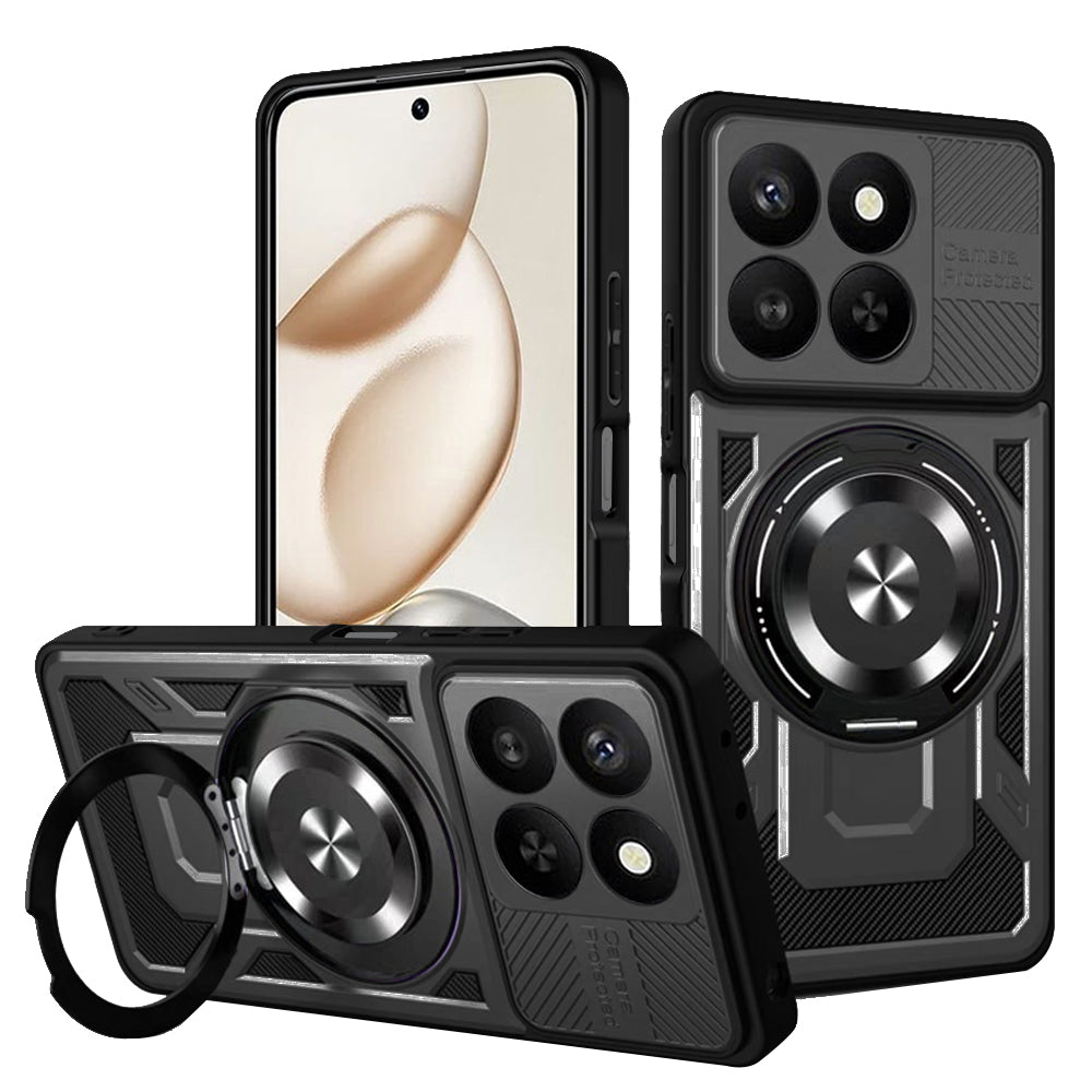 TechSuit Husa de protectie Techsuit RuggedCam compatibil cu Honor 400 Smart 5G / 400 Smart 4G / X7d 4G, Negru