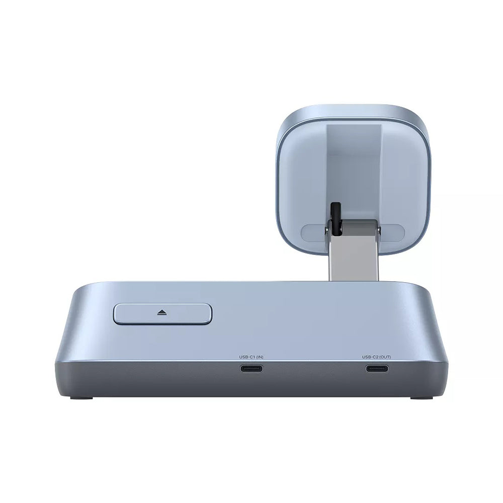 Ugreen - Wireless Charging Station W711 - MagSafe, Fast Charging, Qi2, for iPhone, AirPods, Apple Watch, 25W - Blue
