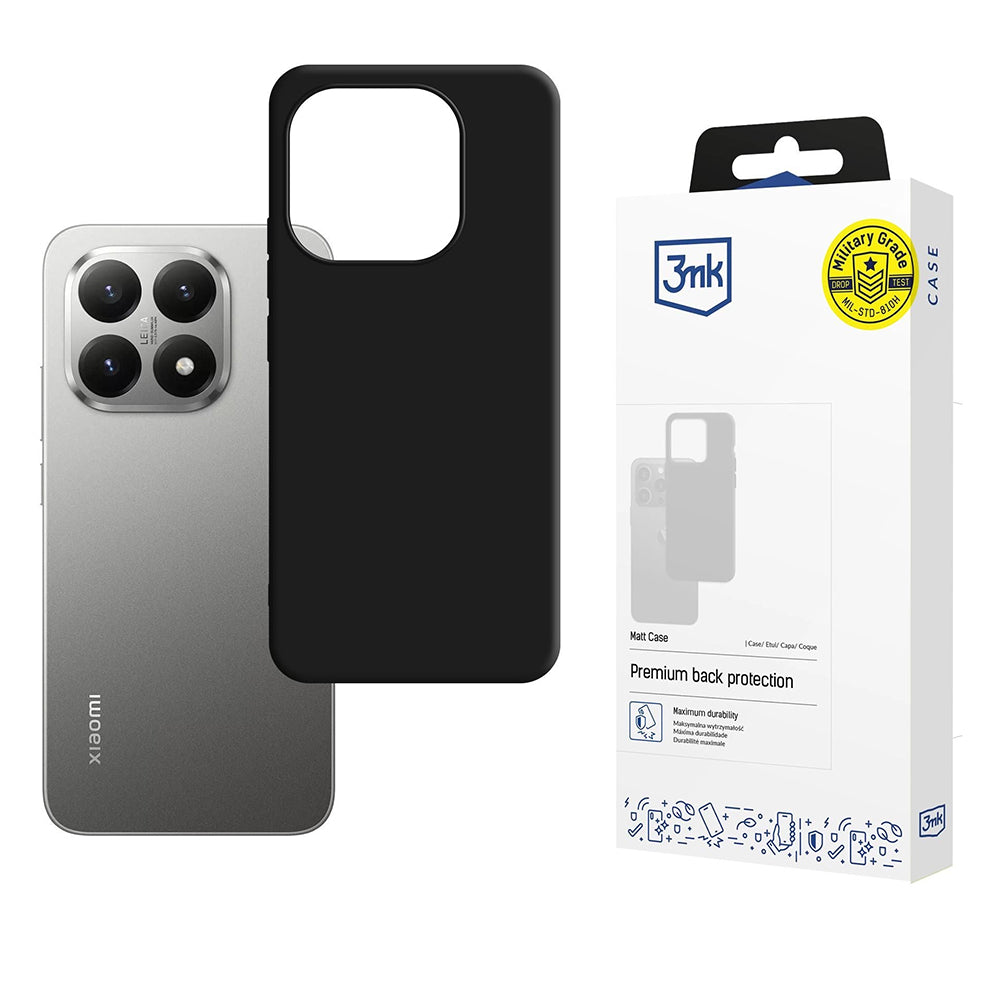 3mk - Matt Case - Xiaomi 15T - Black