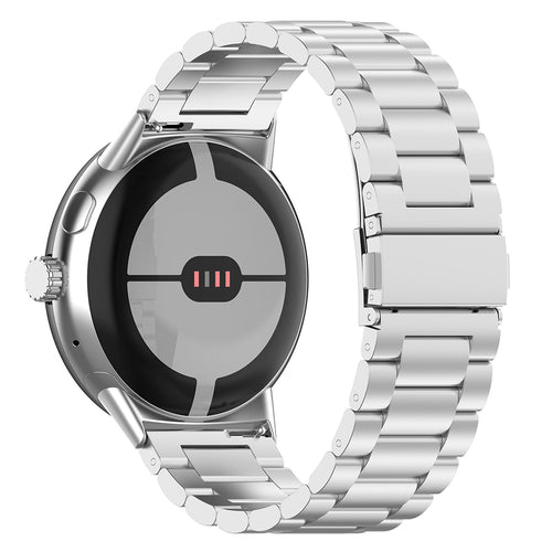 Techsuit - Watchband (W010) - Google Pixel Watch 4 45mm - Silver