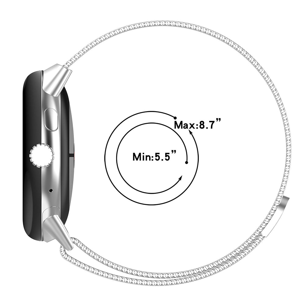 Techsuit - Watchband (W009) - Google Pixel Watch 4 45mm - Black