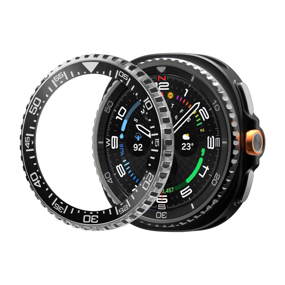 Rama pentru Samsung Galaxy Watch Ultra 2 - Spigen Bezel Tune Diver (ACS11617) - Black