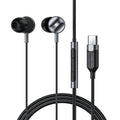 Casti Acefast L6, USB-C, In-ear, Negru