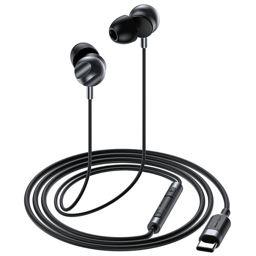Casti Acefast L6, USB-C, In-ear, Negru