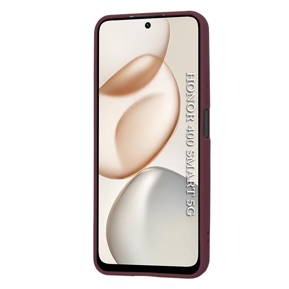 Techsuit - SoftFlex - Honor 400 Smart 5G / 400 Smart 4G / X7d 4G - Plum Red