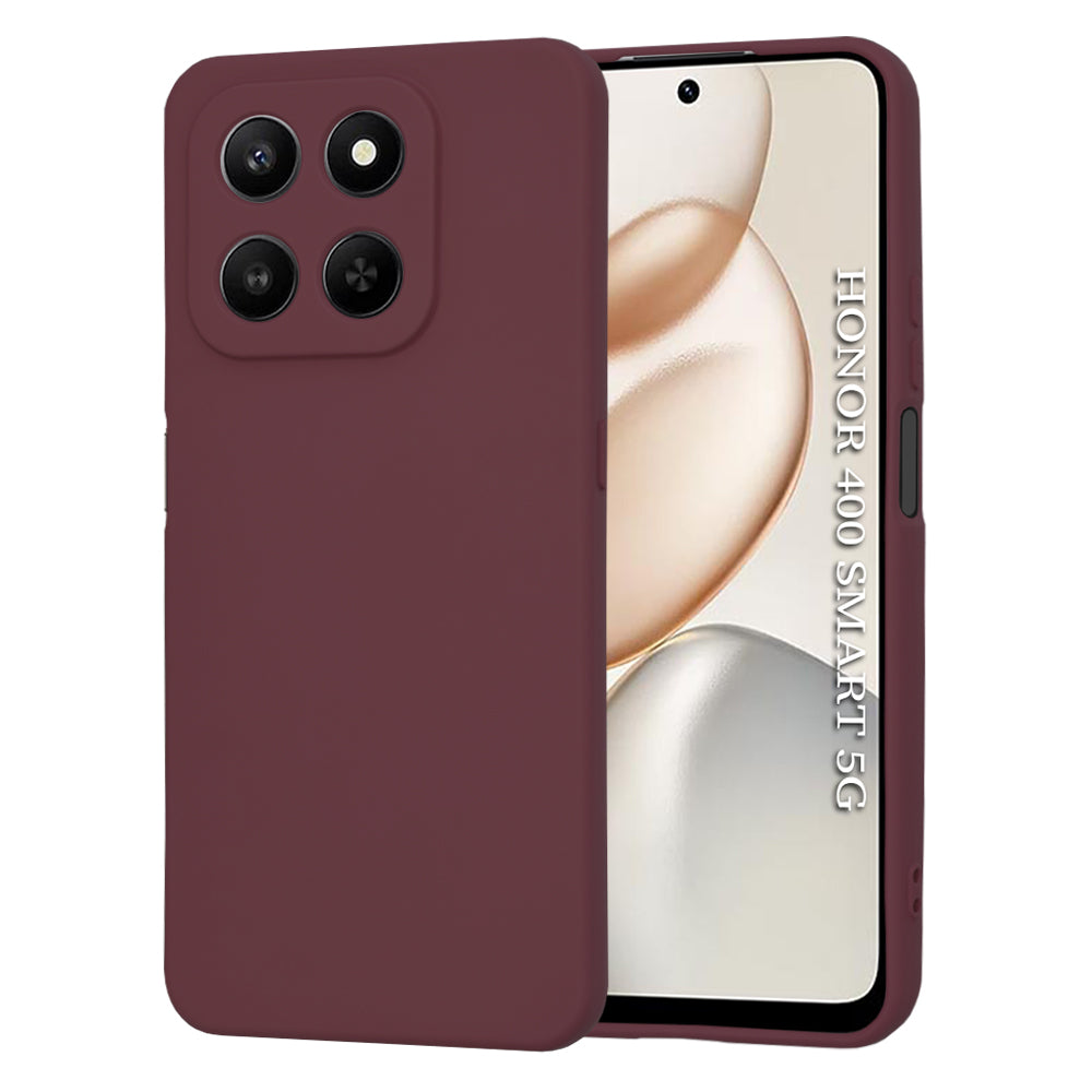 Techsuit - SoftFlex - Honor 400 Smart 5G / 400 Smart 4G / X7d 4G - Plum Red