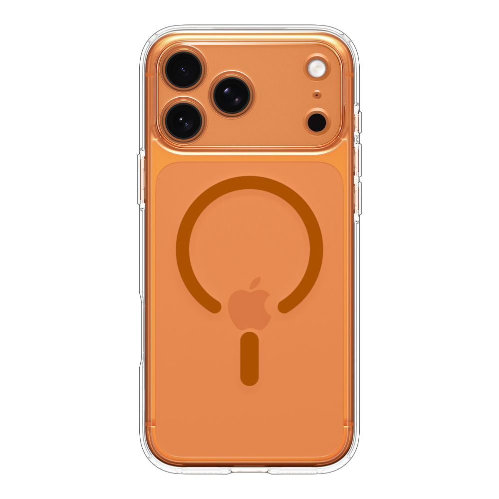 Spigen - Ultra Hybrid MagSafe (ACS11109) - iPhone 17 Pro Max - Clear / Orange