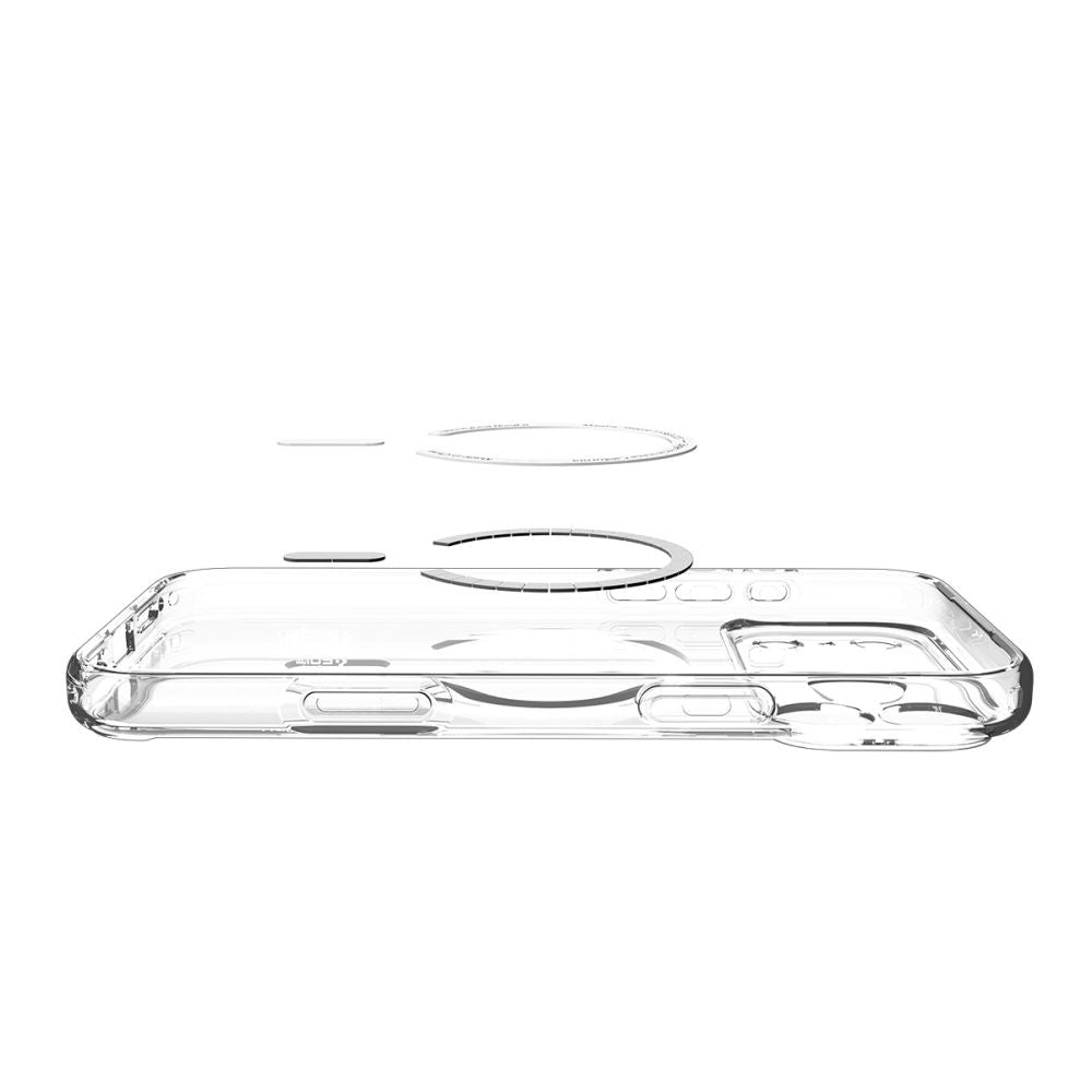Spigen - Ultra Hybrid MagSafe (ACS11109) - iPhone 17 Pro Max - Clear / Orange