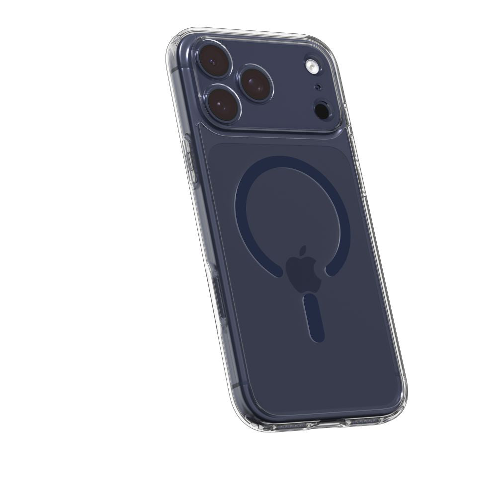 Spigen - Ultra Hybrid MagSafe (ACS11108) - iPhone 17 Pro Max - Clear / Deep Blue