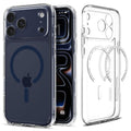 Spigen - Ultra Hybrid MagSafe (ACS11108) - iPhone 17 Pro Max - Clear / Deep Blue