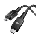 Spigen - Data Cable Essential EB10010CC (ACA09459) - Fast Charging, Type-C to Type-C, 100W, 5Gbps, E-Marker Chip, 1m - B