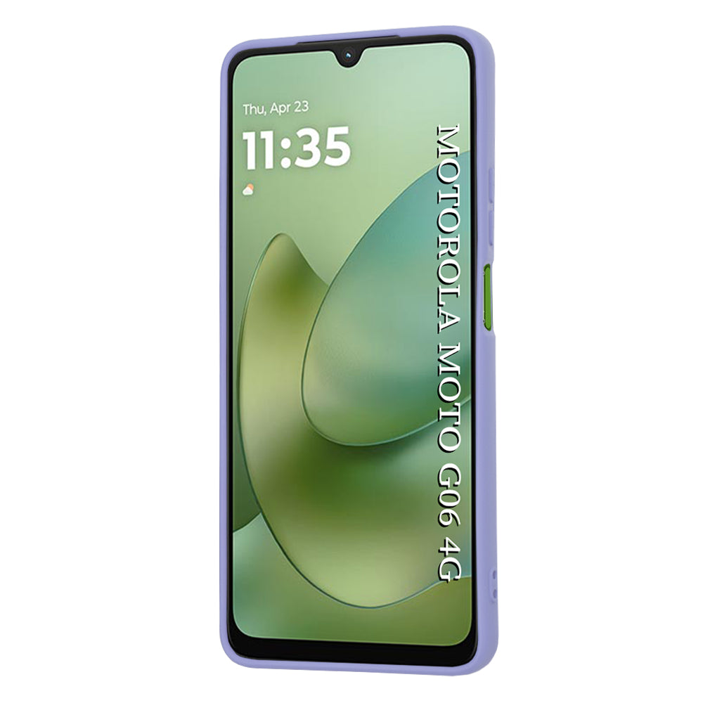 TechSuit Husa de protectie Techsuit SoftFlex compatibil cu Motorola Moto G06, Mov Deschis – imagine 2