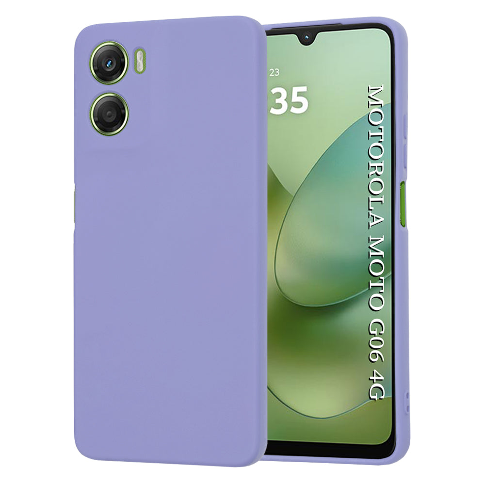 TechSuit Husa de protectie Techsuit SoftFlex compatibil cu Motorola Moto G06, Mov Deschis