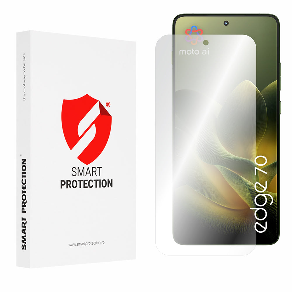 Smart Protection - Premium Classic (2 pack) - Motorola Edge 70 - Clear