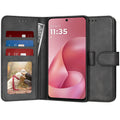 Techsuit - Diary Book - Motorola Moto G57 Power / G67 Power - Black