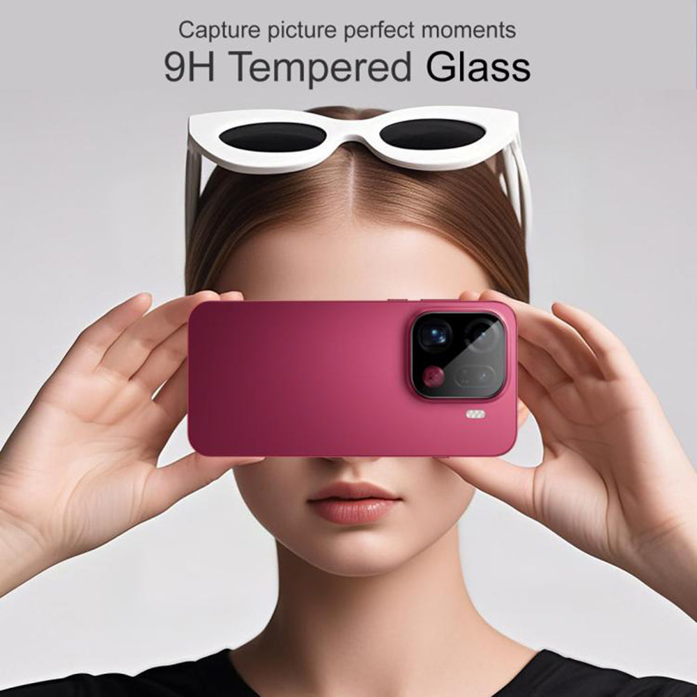 Techsuit - Full Camera Glass - Oppo Find X9 Pro - Black