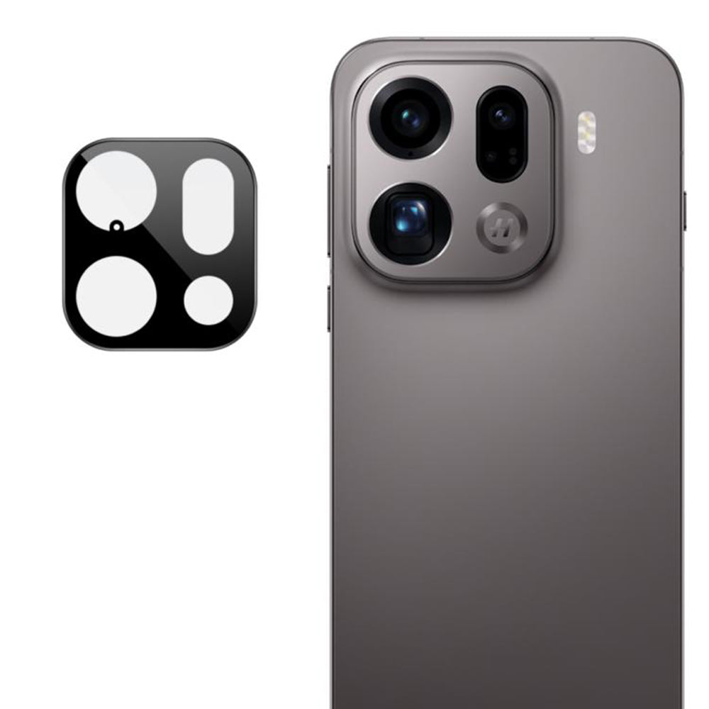 Techsuit - Full Camera Glass - Oppo Find X9 Pro - Black