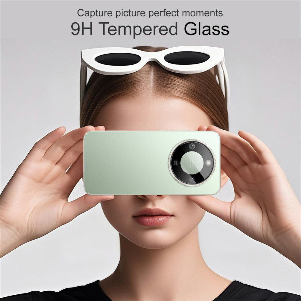 Techsuit - Full Camera Glass - Honor Magic8 Lite - Black