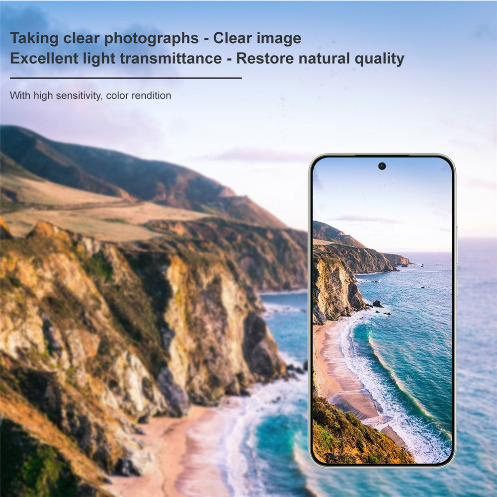 Techsuit - Full Camera Glass - Honor Magic8 Lite - Black