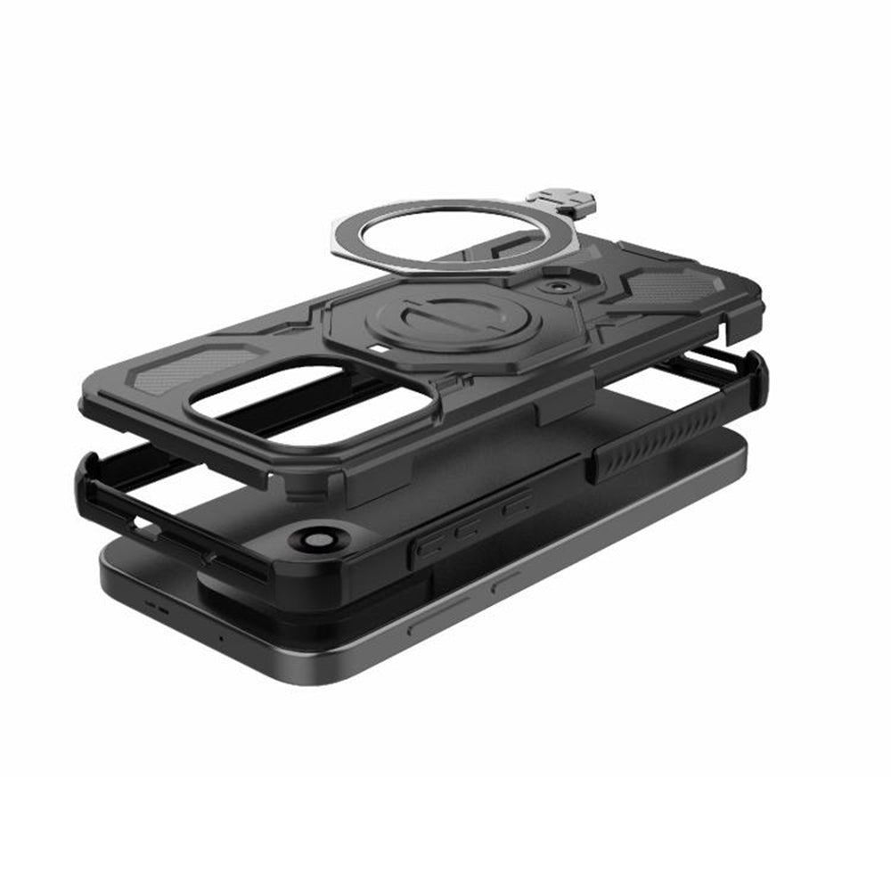 TechSuit Husa de protectie Techsuit Carbon Shield PRO compatibil cu OnePlus 15, Negru – imagine 6