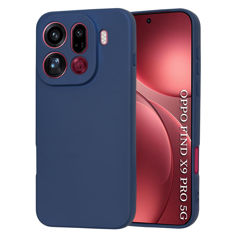 Techsuit - SoftFlex - Oppo Find X9 Pro - Navy Blue