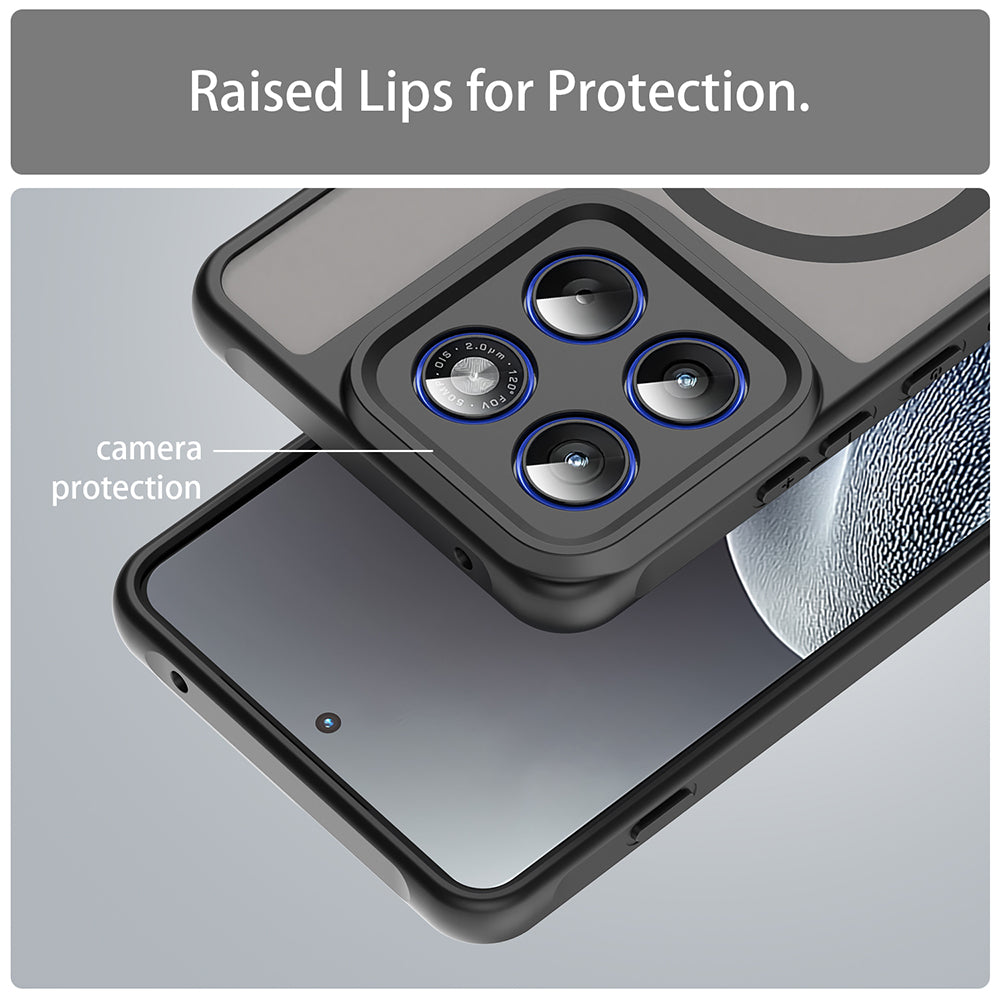 Techsuit - HaloFrost II MagSafe - Motorola Edge 70 - Black