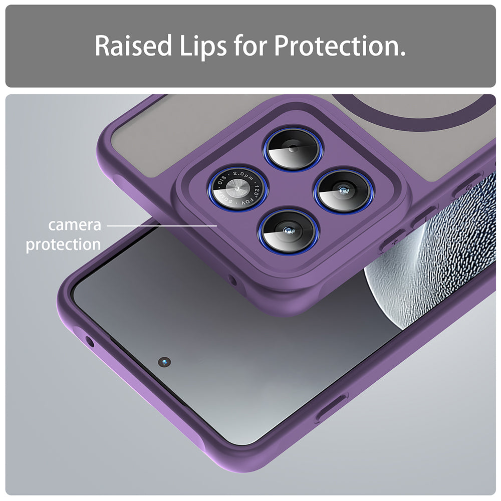 Techsuit - HaloFrost II MagSafe - Motorola Edge 70 - Purple