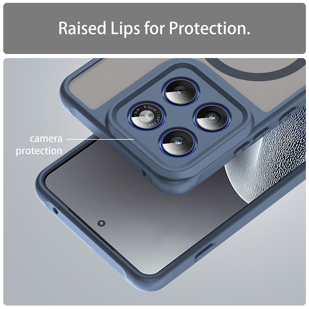 Techsuit - HaloFrost II MagSafe - Motorola Edge 70 - Navy Blue