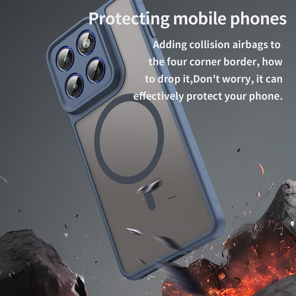 Techsuit - HaloFrost II MagSafe - Motorola Edge 70 - Navy Blue