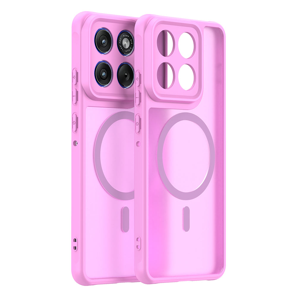 Techsuit - HaloFrost II MagSafe - Motorola Edge 70 - Pink