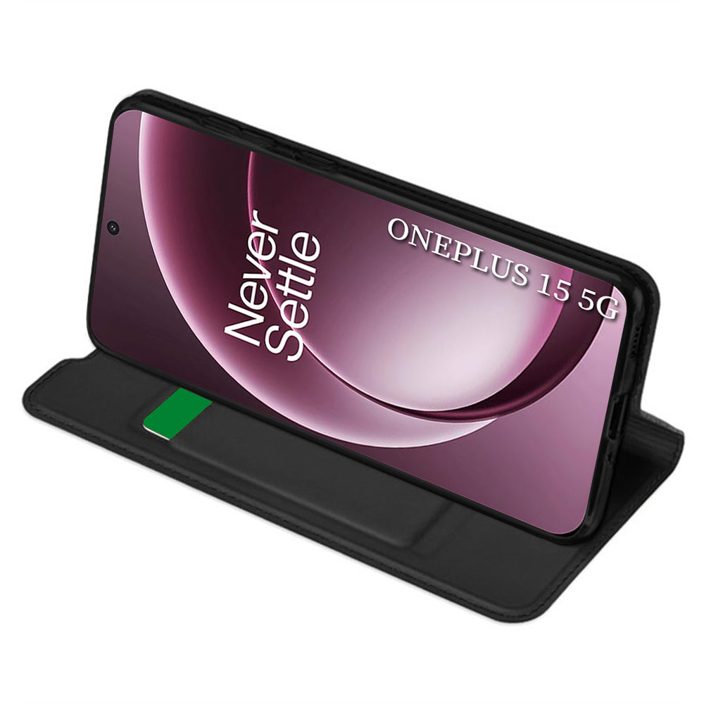 Techsuit - Magskin Book - OnePlus 15 - Black