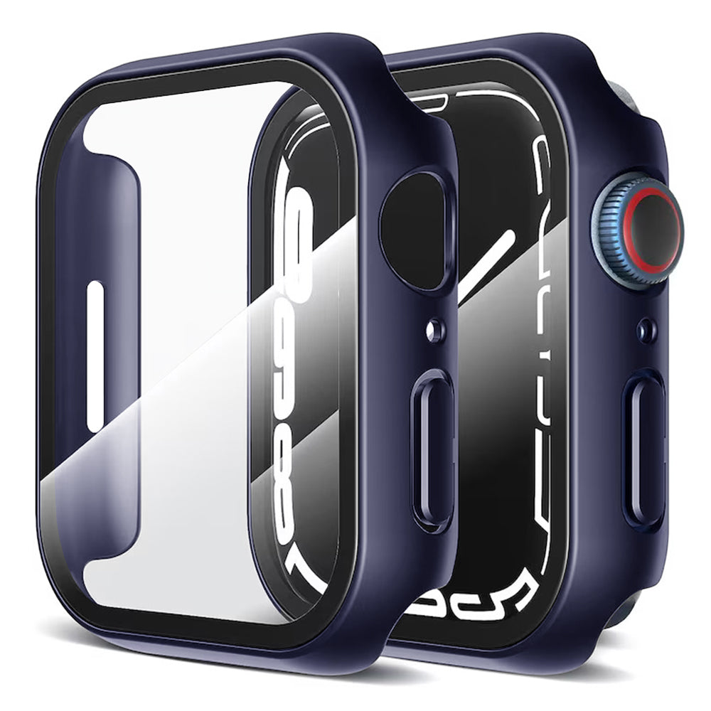 Husa smartwatch Techsuit Defense360 Pro compatibil cu Apple Watch 7 41mm, Albastru