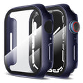 Husa smartwatch Techsuit Defense360 Pro compatibil cu Apple Watch 7 41mm, Albastru
