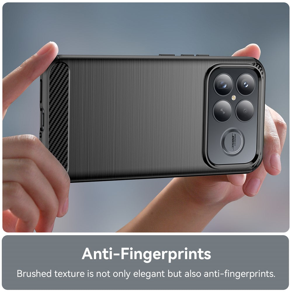 Techsuit - Carbon Silicone - Xiaomi Poco F8 Ultra - Black