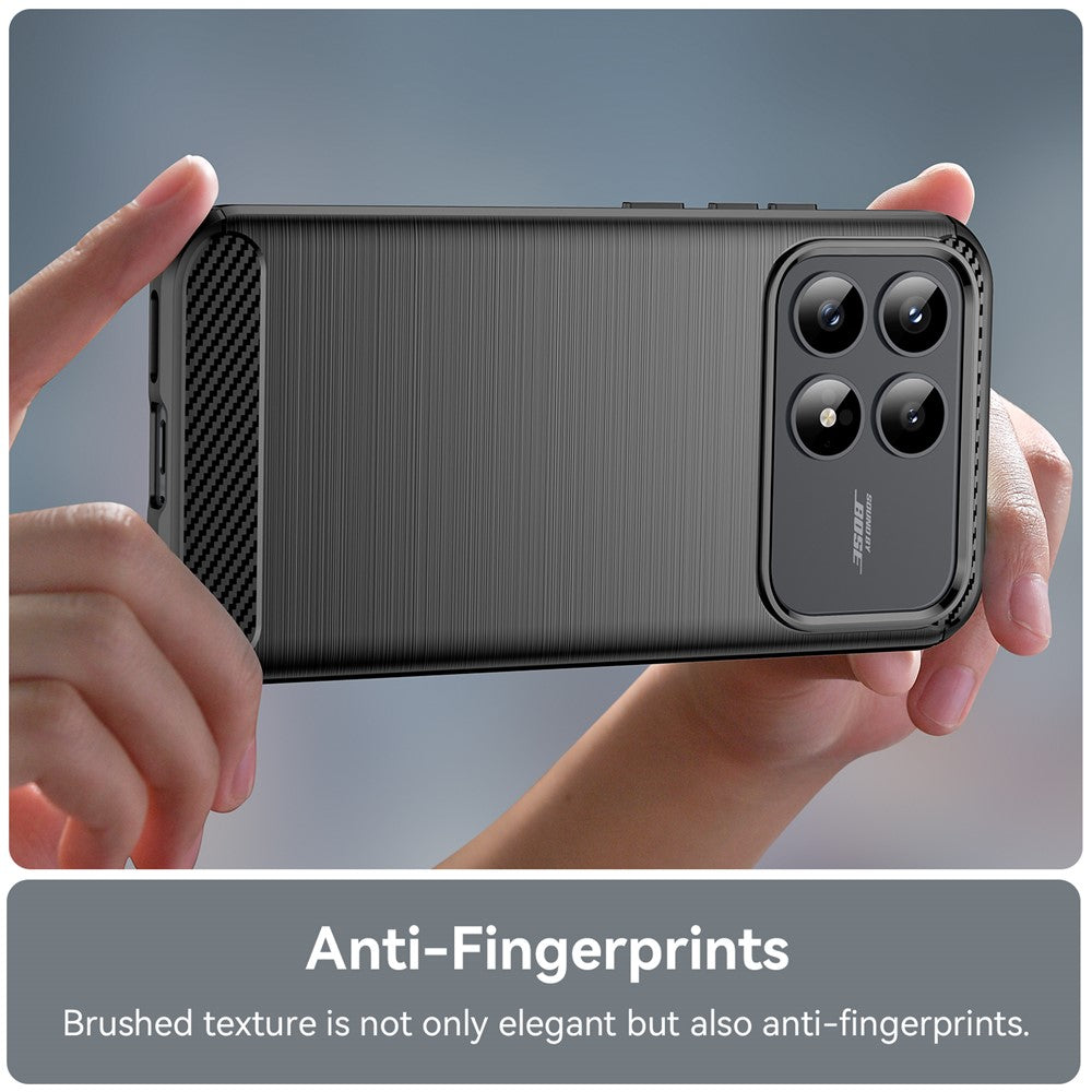 Techsuit - Carbon Silicone - Xiaomi Poco F8 Pro - Black
